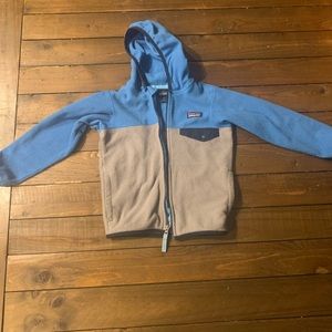 Patagonia Toddler Fleece Blue Jacket 4T EUC